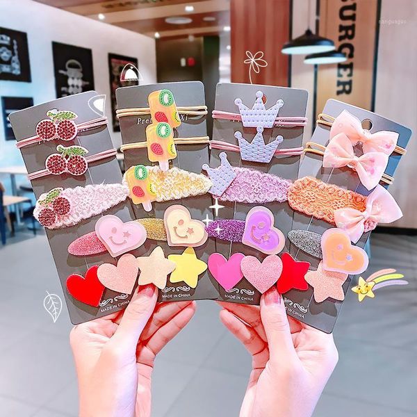 5pcs/set kids fruit elastic hair bands rope baby girls bows crown clips hairpins headband wholesale accessories1
5pcs/set kids fruit elastic hair bands rope baby girls bows crown clips hairpins headband wholesale accessories1