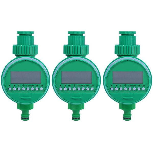 3pcs automatic electronic timer garden irrigation controller electric valve watering equipments
3pcs automatic electronic timer garden irrigation controller electric valve watering equipments