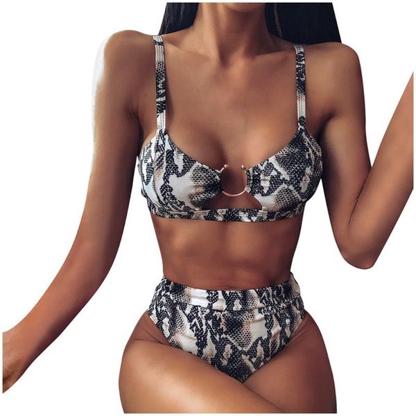 women's swimwear leopard cross bandage bikini set hollow out swimsuit female push up women 2021 bow biquini strap beachwear, White;black
women's swimwear leopard cross bandage bikini set hollow out swimsuit female push up women 2021 bow biquini strap beachwear, White;black