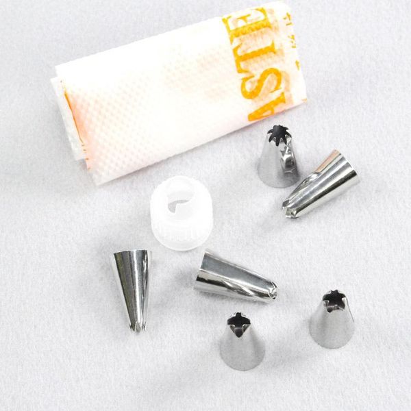 icing piping cream pastry bag stainless steel nozzle set diy cake decorating tips baking tools kitchen accessories &
icing piping cream pastry bag stainless steel nozzle set diy cake decorating tips baking tools kitchen accessories &