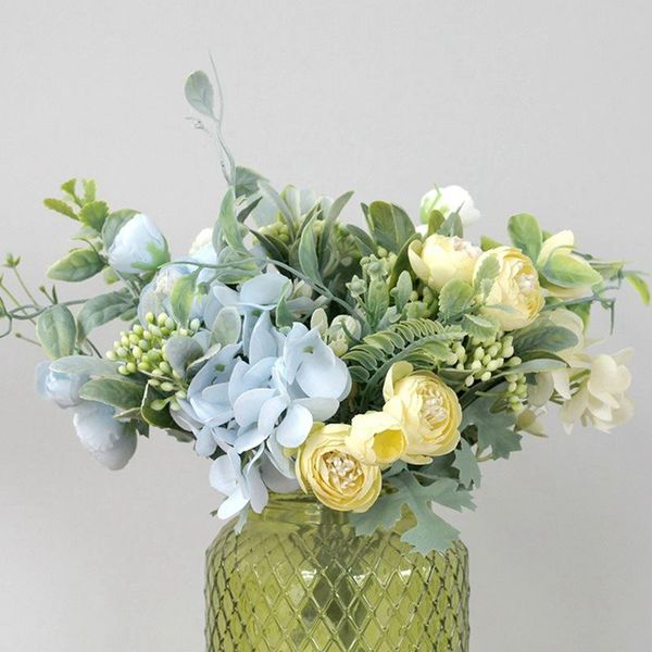 artificial flowers fake peony silk hydrangea bouquet decor plastic carnations realistic flower arrangements wedding decoration decorative &
artificial flowers fake peony silk hydrangea bouquet decor plastic carnations realistic flower arrangements wedding decoration decorative &