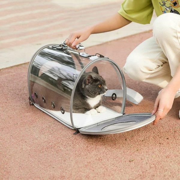 cat carriers,crates & houses transparent outside carrier bag breathable space backpack transport mochila gato paseo pet supplies di50m
cat carriers,crates & houses transparent outside carrier bag breathable space backpack transport mochila gato paseo pet supplies di50m