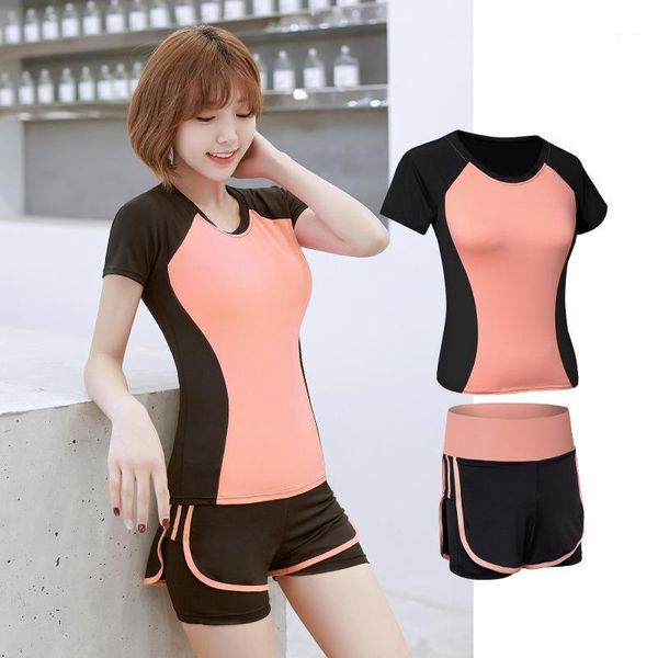 yoga outfit summer spring dark gray black running fitness set women's sports suit short sleeve shirts and pants
yoga outfit summer spring dark gray black running fitness set women's sports suit short sleeve shirts and pants