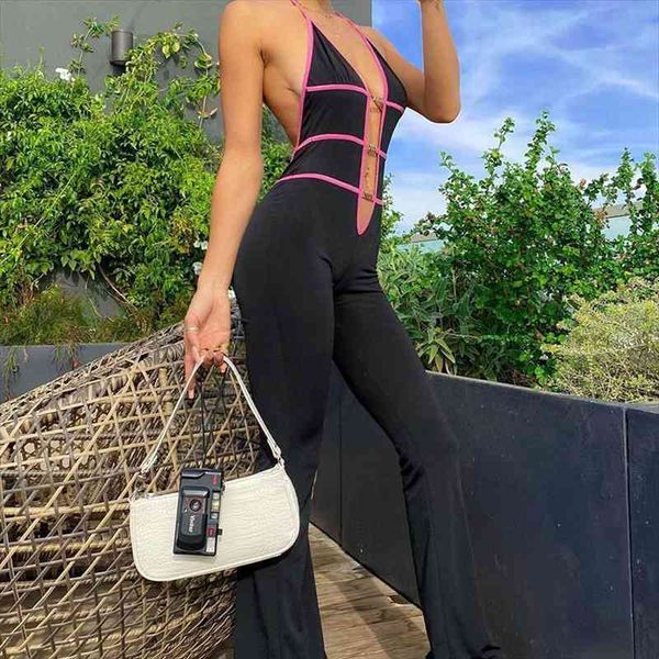 contrast color chain backless womens romper overalls streetwear low cut halter hollow out sleeveless fashion jumpsuit, Black;white
contrast color chain backless womens romper overalls streetwear low cut halter hollow out sleeveless fashion jumpsuit, Black;white