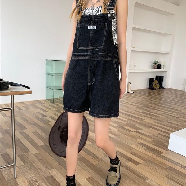 women's jeans summer small loose high waist denim suspender capris thin wide leg pants girl straight shorts, Blue
women's jeans summer small loose high waist denim suspender capris thin wide leg pants girl straight shorts, Blue