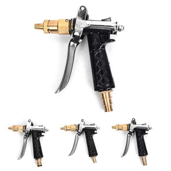 watering equipments adjustable high pressure water spray gun brass nozzle for garden lawn car washing
