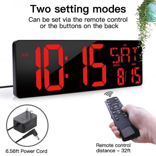 wall clocks large size remote control clock electronic led decoration /calendar display digital
wall clocks large size remote control clock electronic led decoration /calendar display digital