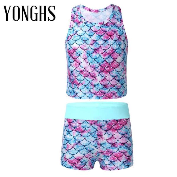 kids girls tankini swimsuits sleeveless racer back fish scales printed swimwear bathing suit set swimsuit with swim bottoms one-piece s
kids girls tankini swimsuits sleeveless racer back fish scales printed swimwear bathing suit set swimsuit with swim bottoms one-piece s