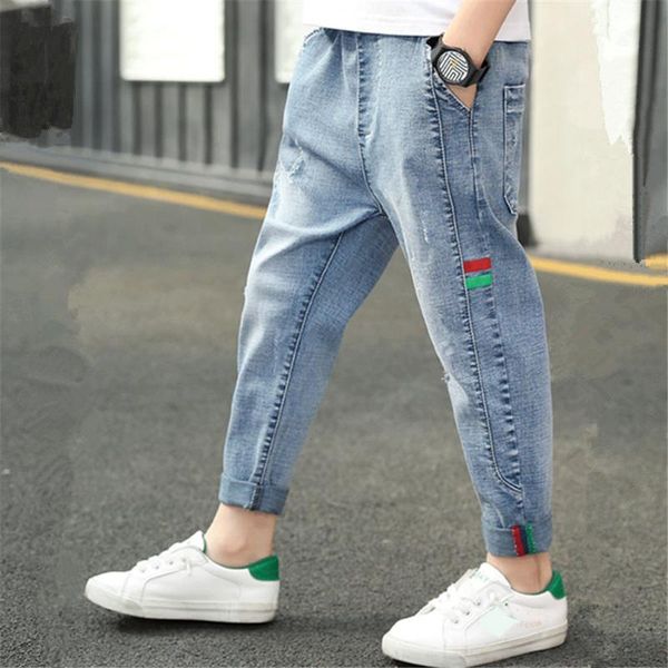 boys jeans clothes kids cowboy long pants children light blue denim trousers baby boy casual stretch
boys jeans clothes kids cowboy long pants children light blue denim trousers baby boy casual stretch