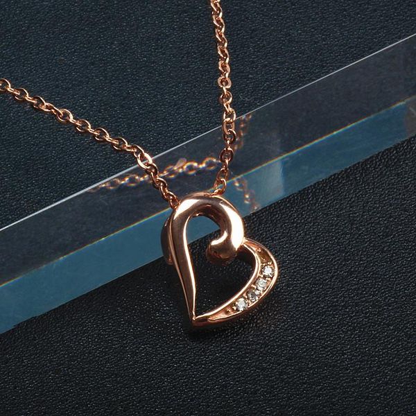 pendants classic stainless steel small heart with cubic zirconia charm necklace jewelry for women, Black
pendants classic stainless steel small heart with cubic zirconia charm necklace jewelry for women, Black