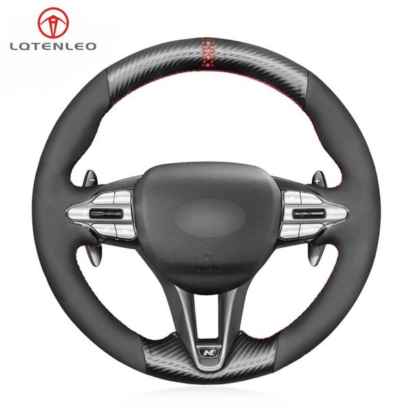 steering wheel covers lqtenleo black carbon fiber suede hand sew car cover for veloster n 2021 i30
steering wheel covers lqtenleo black carbon fiber suede hand sew car cover for veloster n 2021 i30