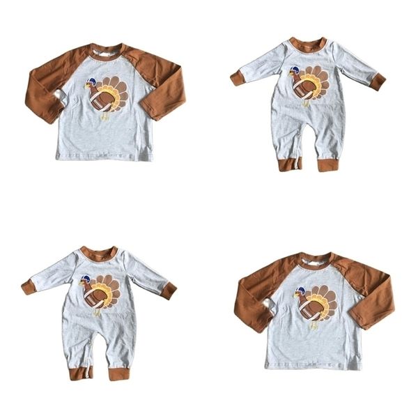 girlymax fall/winter baby boys thanksgiving cotton long sleeve romper toddler t-shirt raglans turkey football kids clothing 220307, Blue
girlymax fall/winter baby boys thanksgiving cotton long sleeve romper toddler t-shirt raglans turkey football kids clothing 220307, Blue