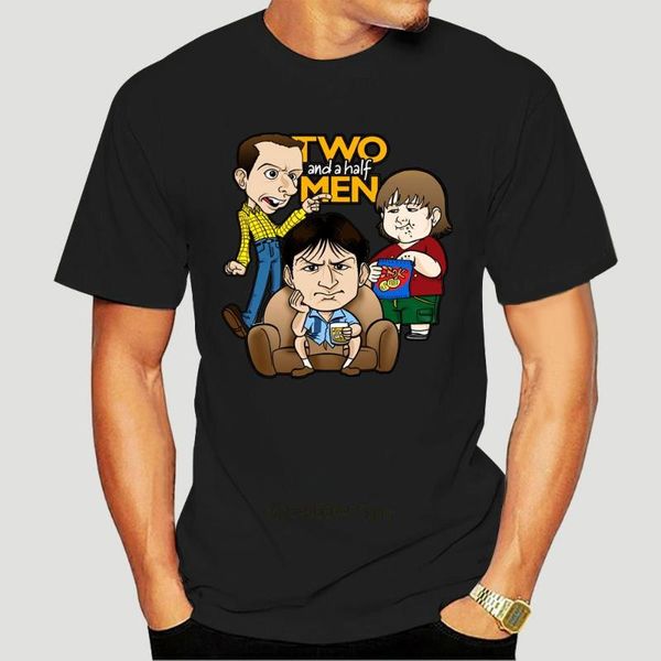 men's t-shirts two and a half men cartoon drawing fashion cotton white t shirt 2810d, White;black
men's t-shirts two and a half men cartoon drawing fashion cotton white t shirt 2810d, White;black