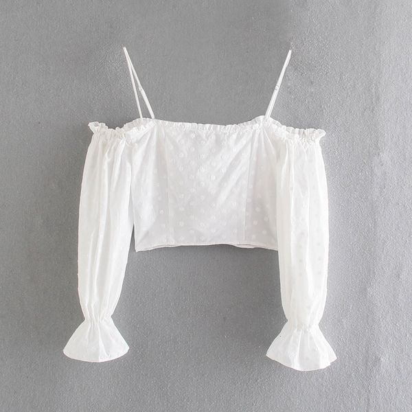 women's blouses & shirts attacked spaghetti handle off the shoulder long white sleeves chiffon woman's blouse
women's blouses & shirts attacked spaghetti handle off the shoulder long white sleeves chiffon woman's blouse