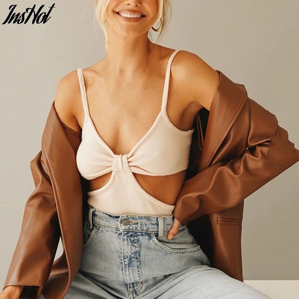fashion women cut out basic mini vest crop summer apricot black casual skinny club strap tank 210514, White
fashion women cut out basic mini vest crop summer apricot black casual skinny club strap tank 210514, White