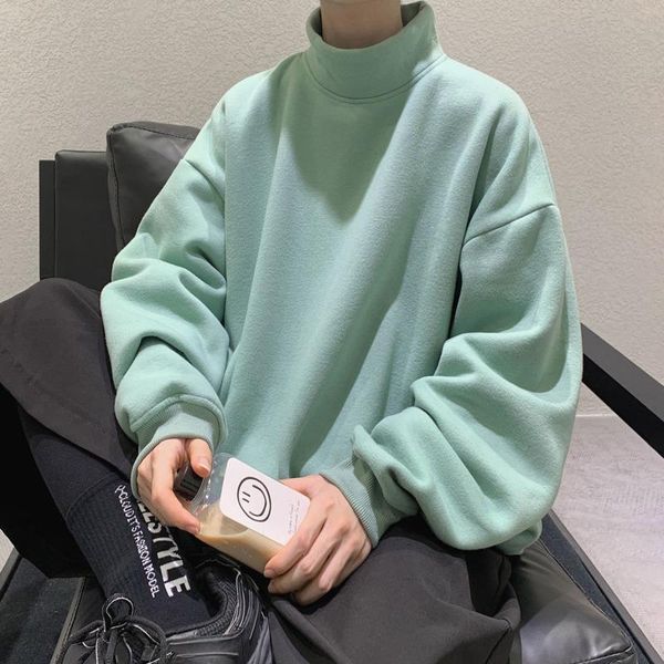 men's hoodies & sweatshirts autumn winter cotton stand-up collar hoodie fashion casual sweatshirt men streetwear hip-hop korean pullove, Black
men's hoodies & sweatshirts autumn winter cotton stand-up collar hoodie fashion casual sweatshirt men streetwear hip-hop korean pullove, Black