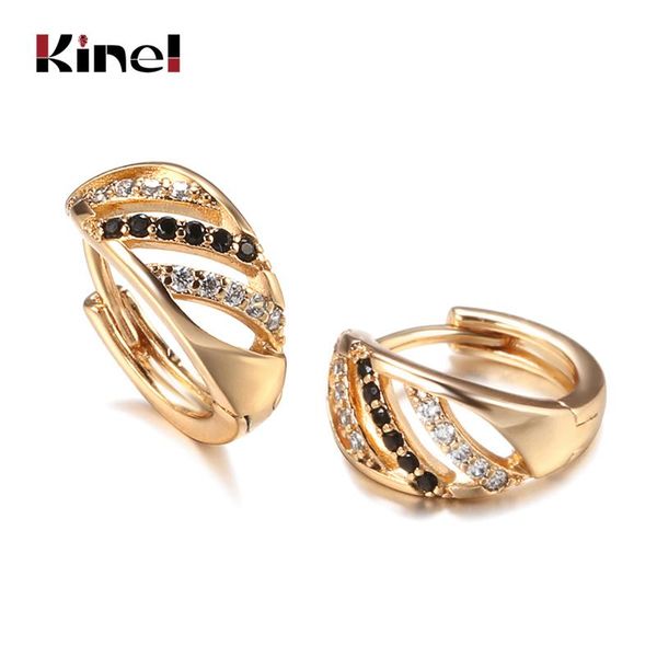 kinel black natural zircon hoop earrings trend geometry cross 585 rose gold for women vintage jewelry 2021 & huggie, Golden;silver
kinel black natural zircon hoop earrings trend geometry cross 585 rose gold for women vintage jewelry 2021 & huggie, Golden;silver