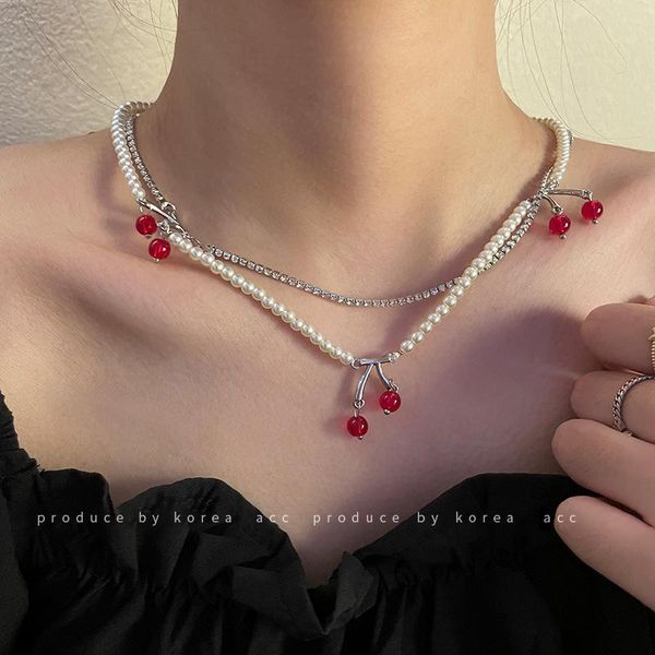 chokers 2021 pearl necklace crystals beads layered clavicle chain french cherry diamond fashion jewelry gift locket gargantilla mujer, Golden;silver
chokers 2021 pearl necklace crystals beads layered clavicle chain french cherry diamond fashion jewelry gift locket gargantilla mujer, Golden;silver