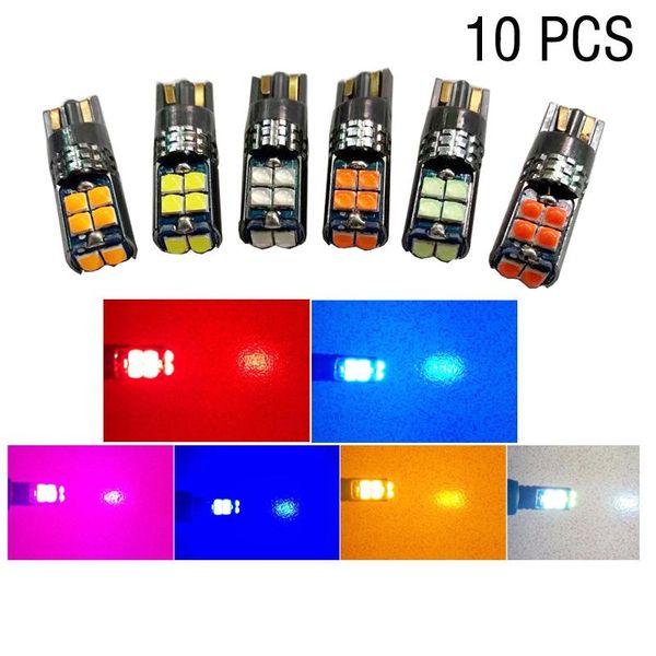 pcs car t10 led canbus w5w 3030 10smd 12v-24v 194 168 auto interior light plate dome reading lamp clearance emergency lights
pcs car t10 led canbus w5w 3030 10smd 12v-24v 194 168 auto interior light plate dome reading lamp clearance emergency lights