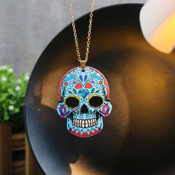 chains hip hop punk skull pendant necklace fashion jewelry for men women party club gifts skeleton choker arrival, Silver
chains hip hop punk skull pendant necklace fashion jewelry for men women party club gifts skeleton choker arrival, Silver