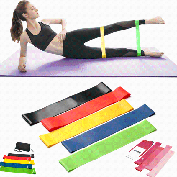 resistance bands yoga five levels band stretch exercise kit mini loop for working out lower body muscles
resistance bands yoga five levels band stretch exercise kit mini loop for working out lower body muscles