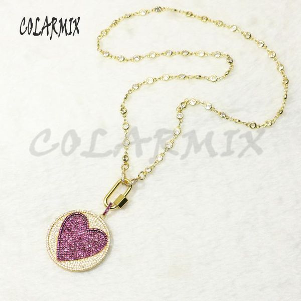 pendant necklaces 2pcs zircon heart shape necklace handmade jewelry chain gift for lady 50468, Silver
pendant necklaces 2pcs zircon heart shape necklace handmade jewelry chain gift for lady 50468, Silver