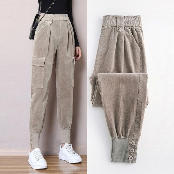 corduroy pants women loose harem 2021 autumn carrot tooling old women's & capris, Black;white
corduroy pants women loose harem 2021 autumn carrot tooling old women's & capris, Black;white