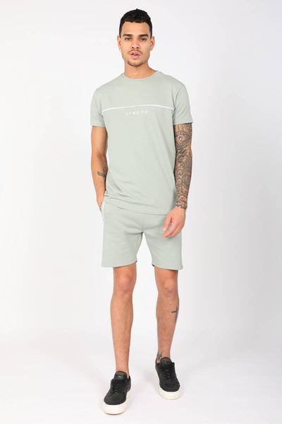 men's shorts mens waistband mint green, White;black