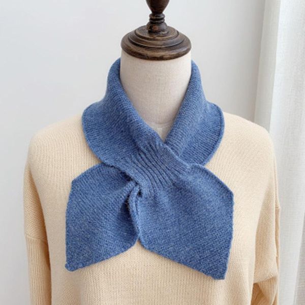 scarves korean women bowknot cross knit ring neck fashion female autumn winter solid color elastic soft wool warm scarf n100, Blue;gray
scarves korean women bowknot cross knit ring neck fashion female autumn winter solid color elastic soft wool warm scarf n100, Blue;gray