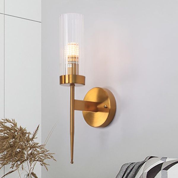 wall lamp modern luxury gold sconces light bedroom bedside living room led lamps glass tube shade indoor lighting fixtures
wall lamp modern luxury gold sconces light bedroom bedside living room led lamps glass tube shade indoor lighting fixtures