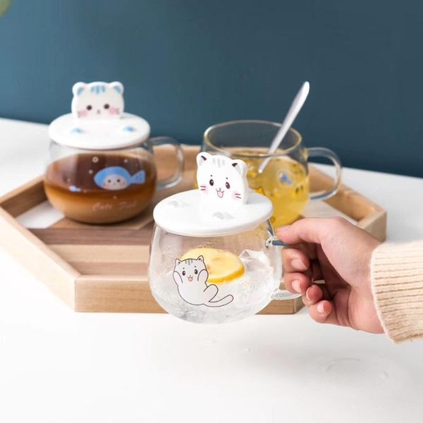 wine glasses cute cat temperature resistant glass mug drink spoon with cover gift personality cartoon water
wine glasses cute cat temperature resistant glass mug drink spoon with cover gift personality cartoon water
