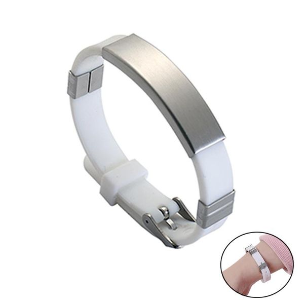 charm bracelets 1pcs kid adjustable bracelet silicone wristband anti-lost contact personalized customization, Golden;silver
charm bracelets 1pcs kid adjustable bracelet silicone wristband anti-lost contact personalized customization, Golden;silver