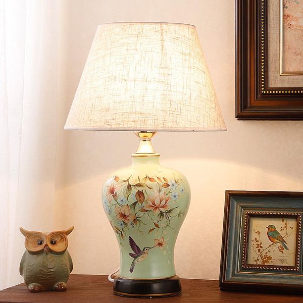 table lamps modern chinese warm romantic ceramic lamp for bedroom american living room european study home decorative bedside light
table lamps modern chinese warm romantic ceramic lamp for bedroom american living room european study home decorative bedside light