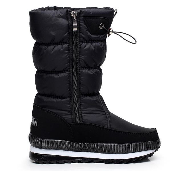 boots women snow platform winter thick plush waterproof non-slip fashion shoes warm fur, Black
boots women snow platform winter thick plush waterproof non-slip fashion shoes warm fur, Black