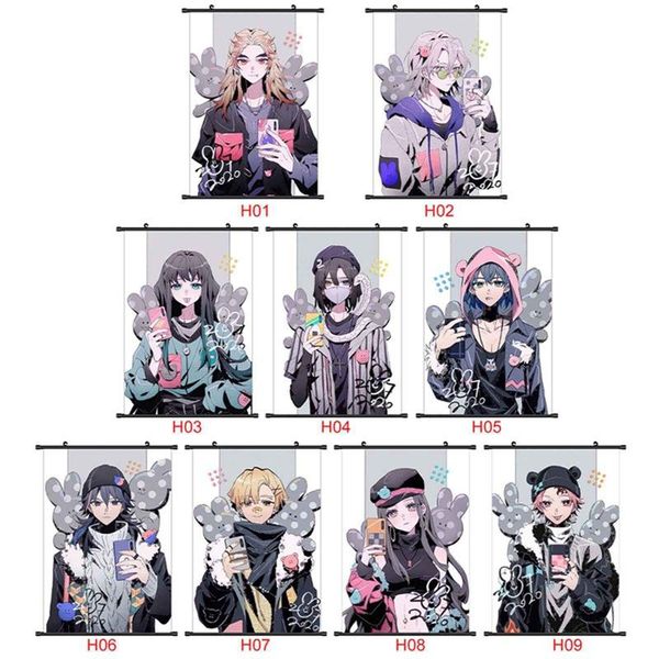 paintings 2021 arrival modern style demon slayer: kimetsu no yaiba tanjirou nezuko anime manga wall poster scroll
paintings 2021 arrival modern style demon slayer: kimetsu no yaiba tanjirou nezuko anime manga wall poster scroll