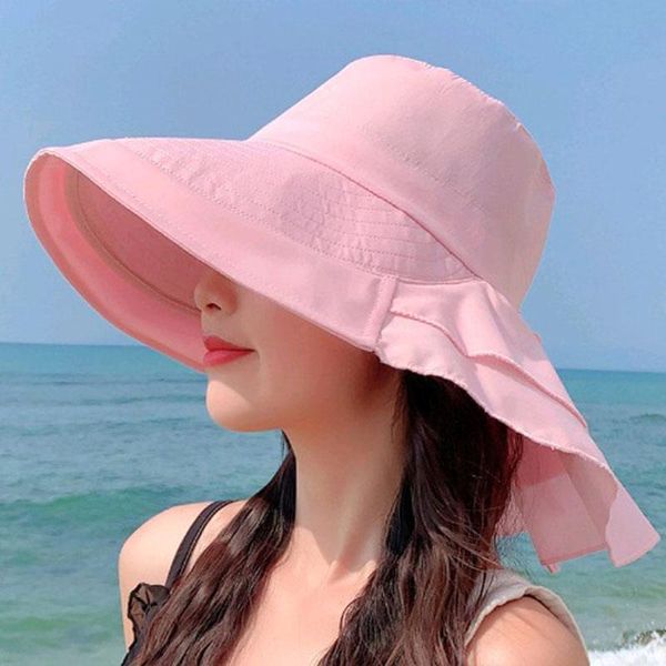 wide brim hats summer women's visor hat style neck protection ladies big eaves fisherman's outdoor mountain climbing sun, Blue;gray
wide brim hats summer women's visor hat style neck protection ladies big eaves fisherman's outdoor mountain climbing sun, Blue;gray