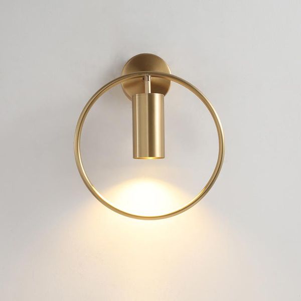 nordic bedroom wall lamp fashion post-modern golden corridor daily lighting fixture living room bracket light
nordic bedroom wall lamp fashion post-modern golden corridor daily lighting fixture living room bracket light