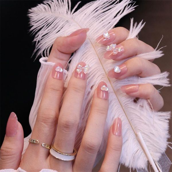 false nails 24pcs full set 3d rhinestone rosette heart glitter crystal oval presson fingernail pink fake with designs sxy-27, Red;gold
false nails 24pcs full set 3d rhinestone rosette heart glitter crystal oval presson fingernail pink fake with designs sxy-27, Red;gold