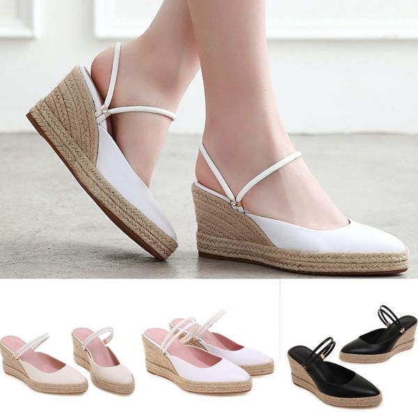dress shoes fashion womens sandals wedges pointed toe non-slip casual flip flop lace up roman shoes#g20, Black
dress shoes fashion womens sandals wedges pointed toe non-slip casual flip flop lace up roman shoes#g20, Black