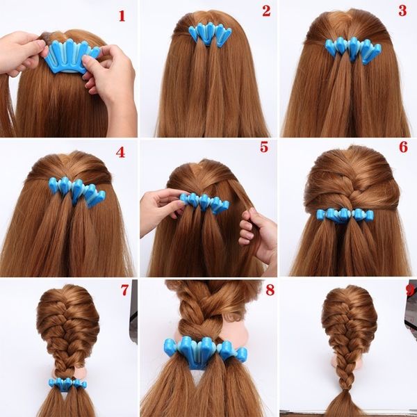 charming french style 1pcs women girls diy sponge hair braider plait twist braiding tool styling tools braid
charming french style 1pcs women girls diy sponge hair braider plait twist braiding tool styling tools braid