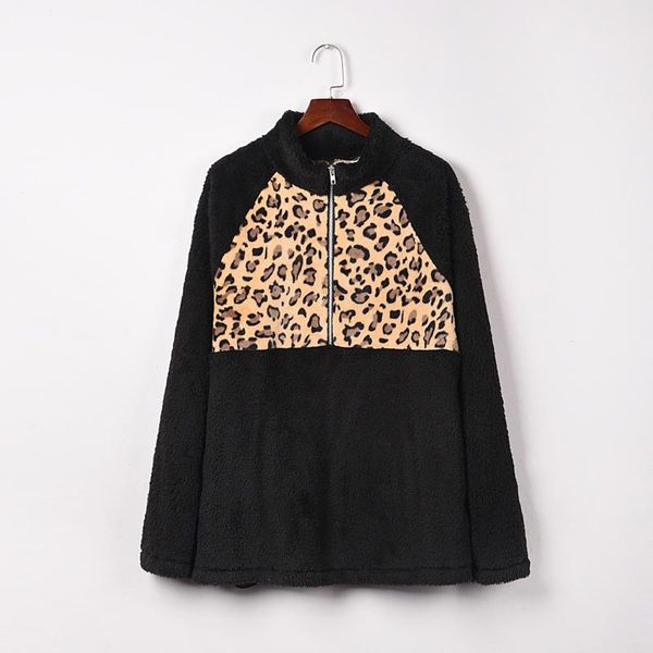 women's jackets 2021 leopard patchwork women teddy coat autumn hooded fluffy plush winter faux fur jacket sweater hoodie, Black;brown
women's jackets 2021 leopard patchwork women teddy coat autumn hooded fluffy plush winter faux fur jacket sweater hoodie, Black;brown