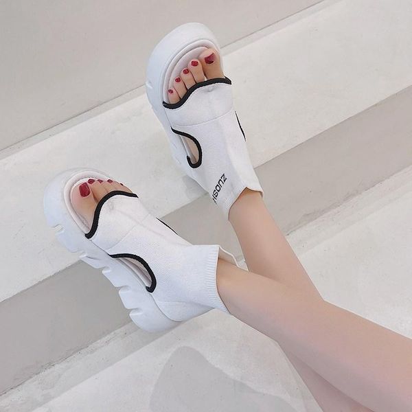 sandals 2021 women summer fashion women's high flip flop all-match comfortable woman shoes adult, Black
sandals 2021 women summer fashion women's high flip flop all-match comfortable woman shoes adult, Black