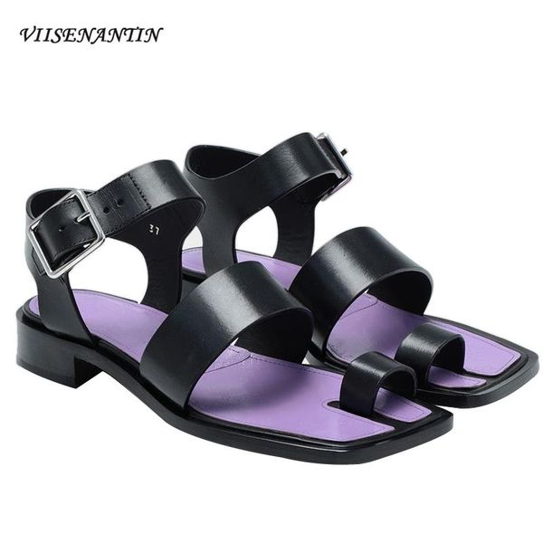 sandals split toe squared head summer sandal shoe purple black thick heel female single shoes comfortable gladiator
sandals split toe squared head summer sandal shoe purple black thick heel female single shoes comfortable gladiator