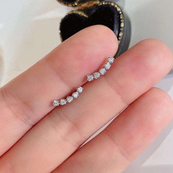 stud huitan simple stylish women earrings 2021 trend low-key lady's wedding engagement party accessories fancy gifts fashion jewelry, Golden;silver
stud huitan simple stylish women earrings 2021 trend low-key lady's wedding engagement party accessories fancy gifts fashion jewelry, Golden;silver