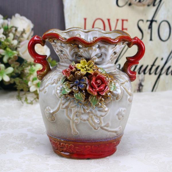 vases nordic art painted ceramic binaural vase crafts ornaments home retro large item storage tank modern decoration accessories
vases nordic art painted ceramic binaural vase crafts ornaments home retro large item storage tank modern decoration accessories