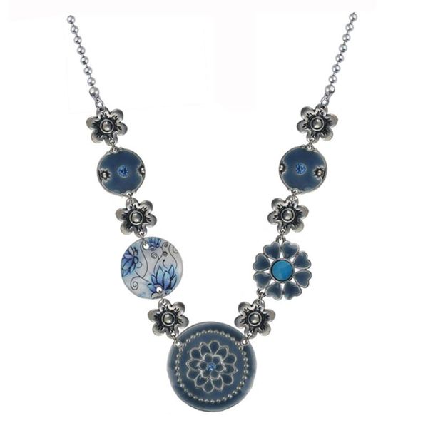 chokers trendy necklace for women fashion jewelry flower enamel charm, Golden;silver
chokers trendy necklace for women fashion jewelry flower enamel charm, Golden;silver