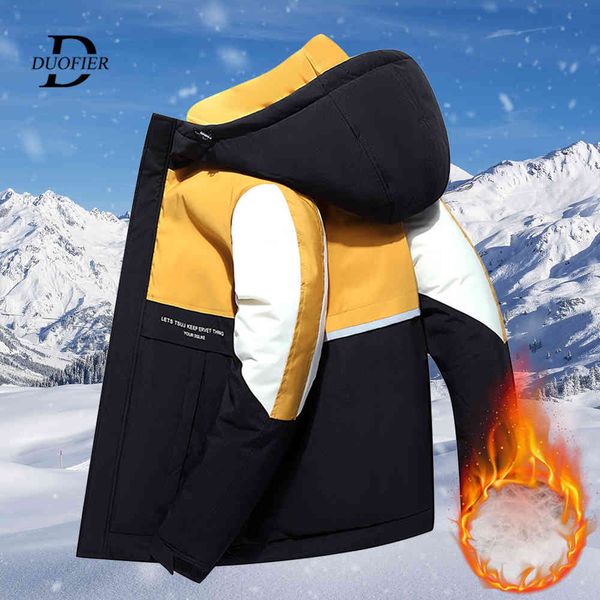 new winter down jacket mens thicken parka coats warm casual hooded men white duck jackets fashion zipper outerwear 2021, Black
new winter down jacket mens thicken parka coats warm casual hooded men white duck jackets fashion zipper outerwear 2021, Black