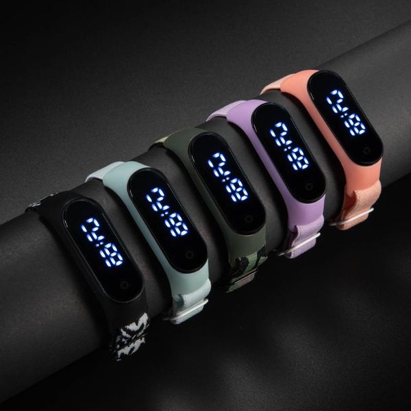 wristwatches sports watch for women men kids digital led electronic clock nylon watchband waterproof fashion casual watches montre femme, Slivery;brown
wristwatches sports watch for women men kids digital led electronic clock nylon watchband waterproof fashion casual watches montre femme, Slivery;brown