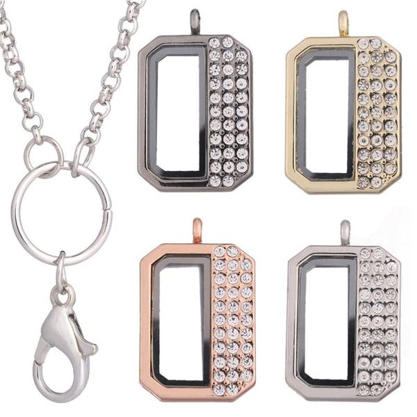 pendant necklaces 10pcs alloy rectangle half crystal memory glass living floating locket for chain jewelry wholesale, Silver
pendant necklaces 10pcs alloy rectangle half crystal memory glass living floating locket for chain jewelry wholesale, Silver