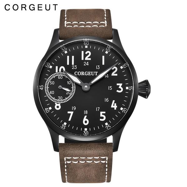 wristwatches fashion leather luminous mechanical hand winding watch 17 jewels st3600 seagull 6497 movement sport leisure wrist ma wristw, Slivery;brown
wristwatches fashion leather luminous mechanical hand winding watch 17 jewels st3600 seagull 6497 movement sport leisure wrist ma wristw, Slivery;brown